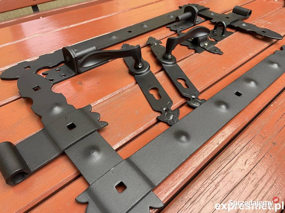 Zawias Kuty Do Drzwi Zawiasy Ozdobne 800mm 3