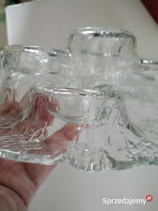 Świecznik patera lawa rzeźba Meri Lasi sprzedam