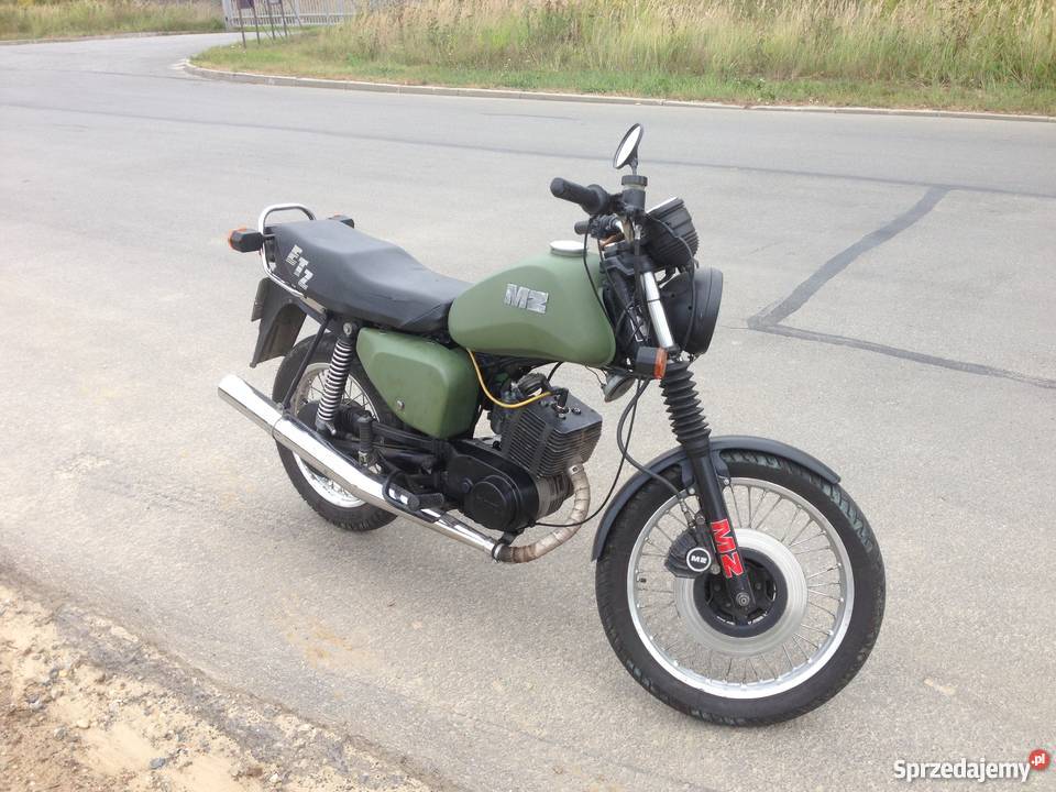 MZ ETZ 150 1991 remoncie malowaniu klasyk DDR Wrocław