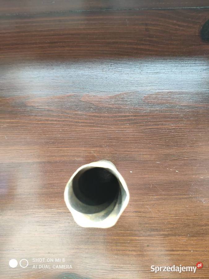 Mosiężna kolumna lampy naftowej 2 małopolskie Kraków