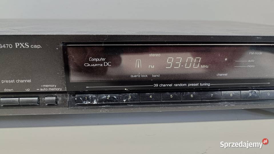 Technics STG470 Tuner Stereo ze śladami wielkopolskie Poznań