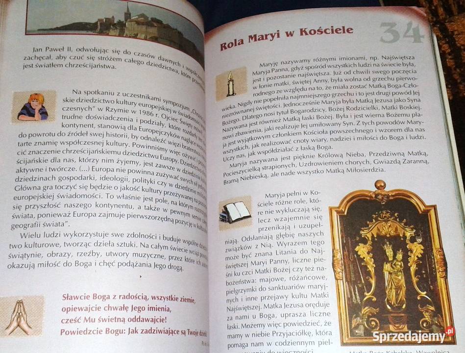 Uświęceni w Duchu Świętym Religia kl 6 ks Chełm sprzedam