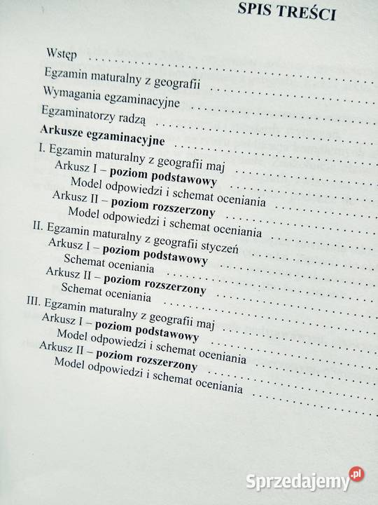 Matura Greg geografia outlet książki używane Warszawa sprzedam