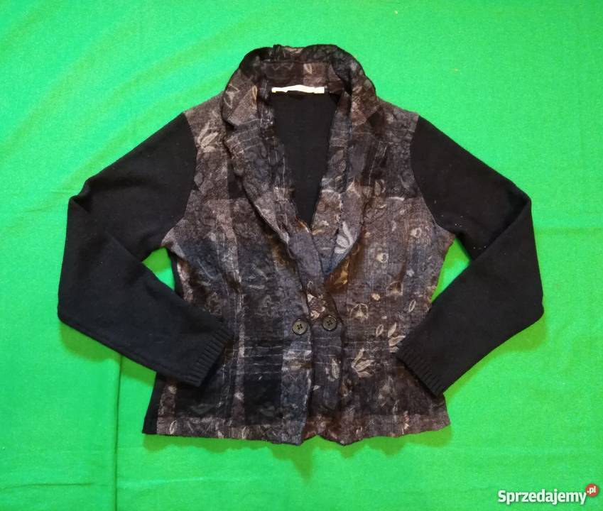 Hipsterski wełniany żakiet okazja mazowieckie Warszawa