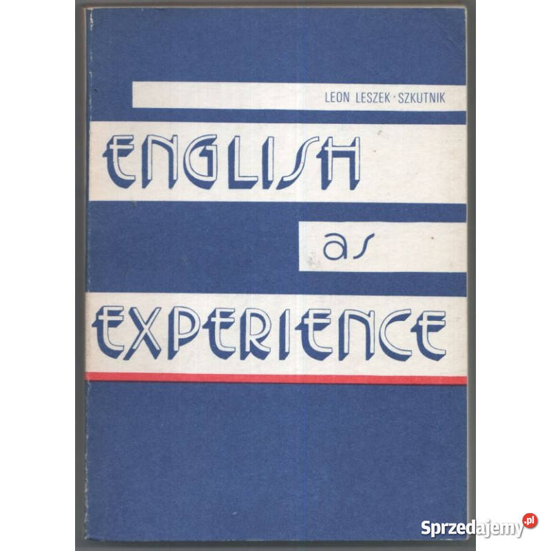 English As Experience Tom 1 Szkutnik LL miękka Świdnica