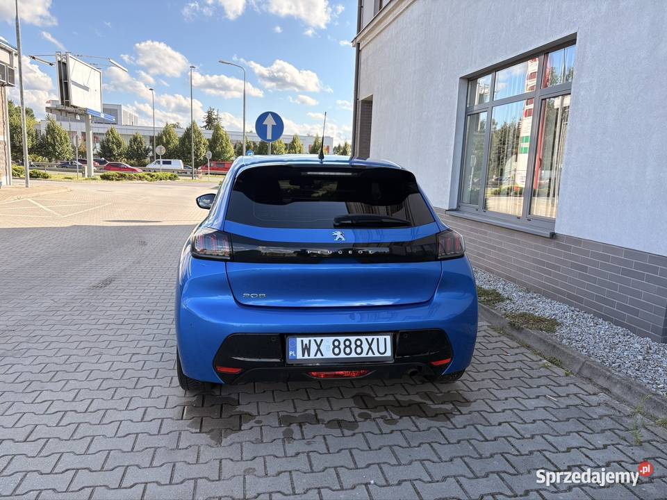 Peugeot 208 2020r światła do jazdy dziennej mazowieckie Sulejówek