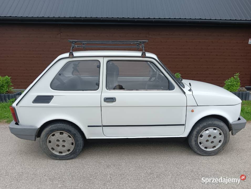 Maluch fiat 126p el 650 fotele lotnicze 126 Klimontów