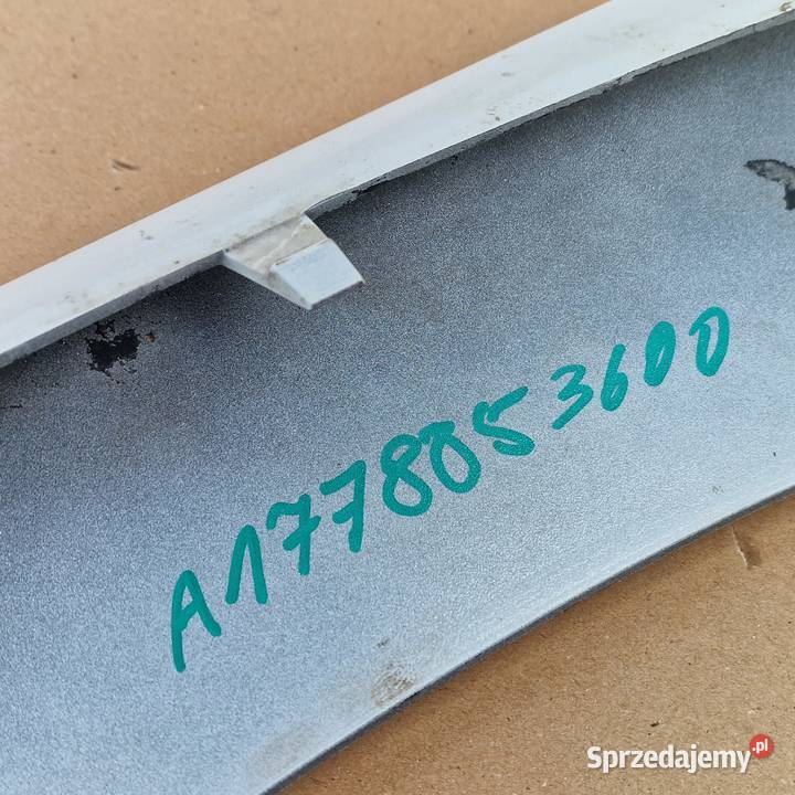 MERCEDES AKLASA W177 ZDERZAK PRZÓD A1778853600 Bieleń
