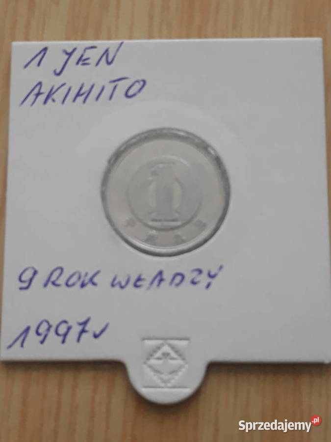 1 Jen Japonia Akihito 1996 1997 i 2008 r