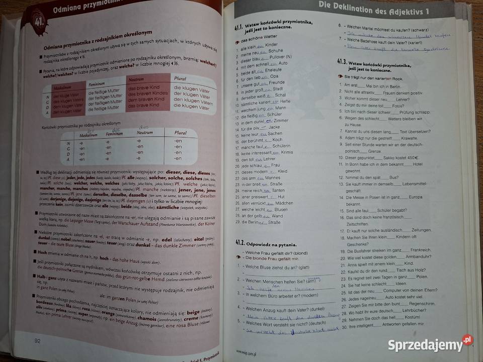 alles klar Grammatik tablice CD WSiP małopolskie Kraków