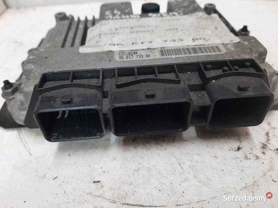 PEUGEOT Citroen 9661773380 Sterownik Silnika ECU Ksawerów sprzedam