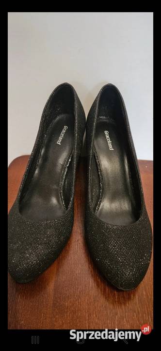 Buty szpilki tkanina Wrocław