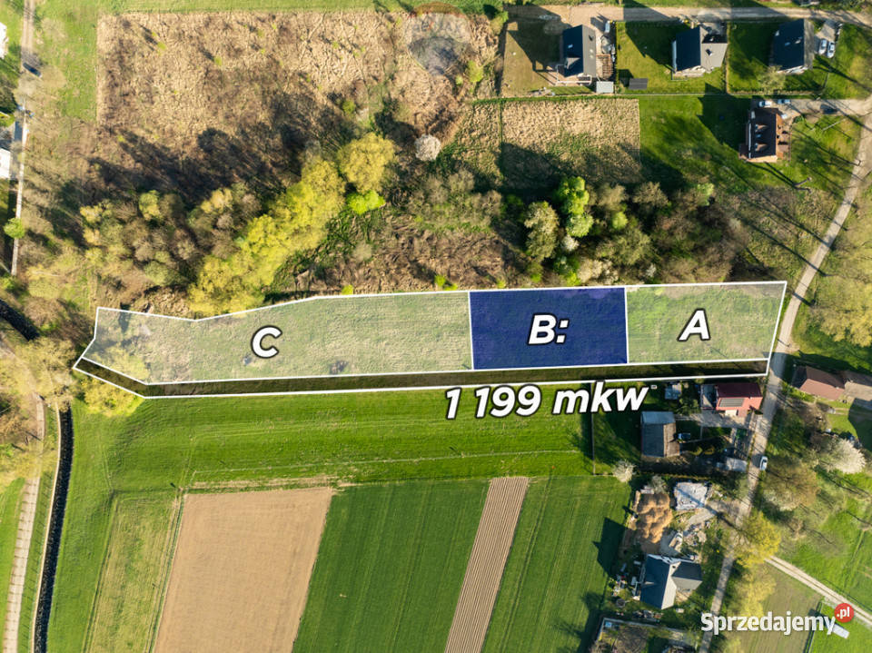 Budowlana działka w Krakowie Suchy Jar B Kraków
