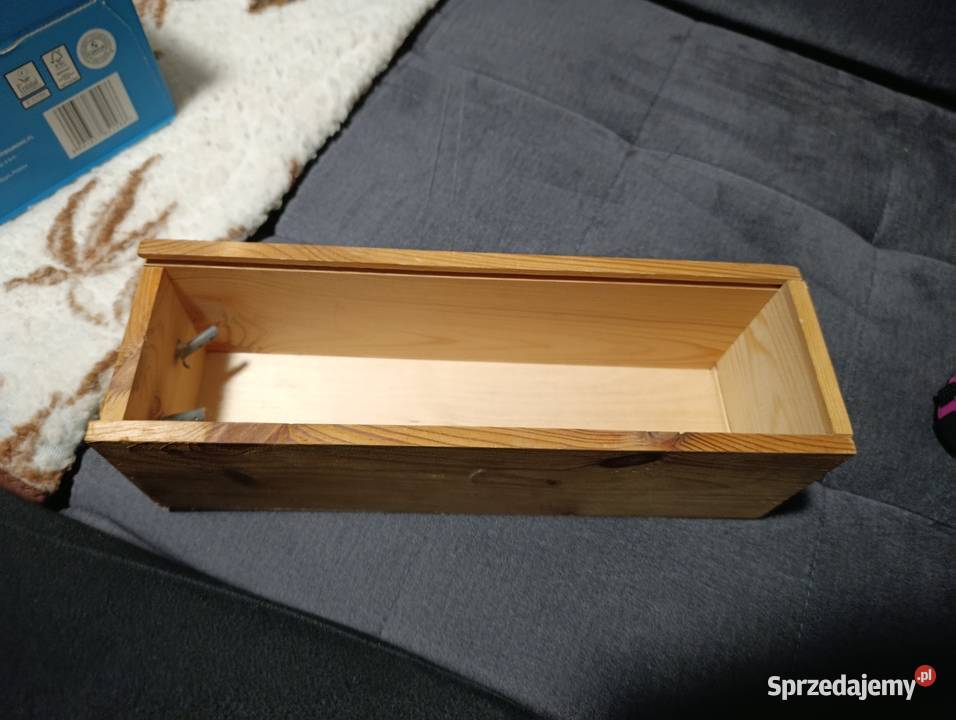pudełko dekoracje drewniane ozdobne skrzynka Poznań