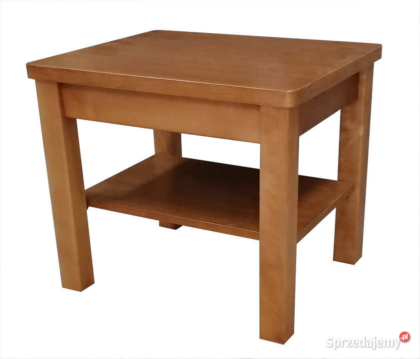 Ława Drewniana Z PÓŁKĄ 100 70 STOLIK Stół RÓŻNE Tołkiny