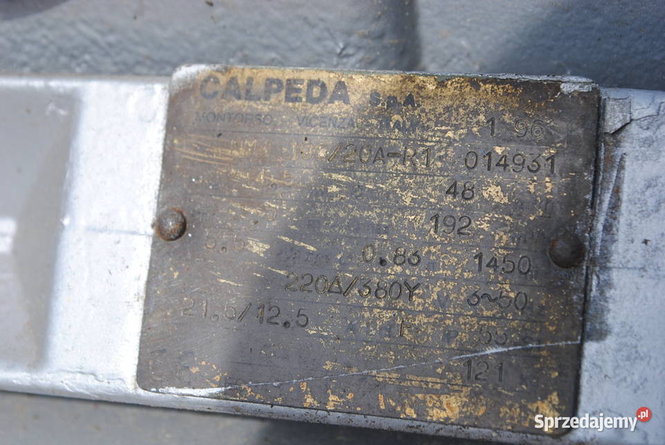 Pompa do wody z silnikiem 55kw Typ NM410020AR1 Kargowa