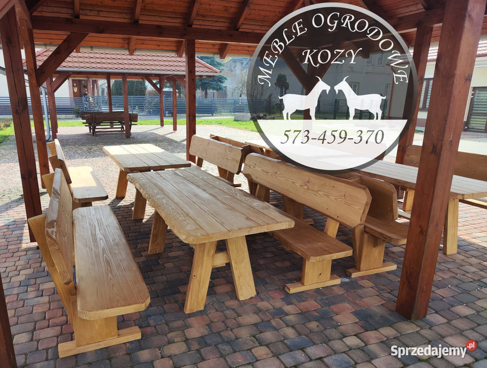 PROMOCJA Huśtawka ogrodowa drewniana plac zabaw Kobiór