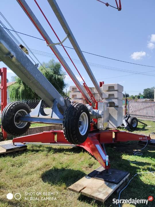 NOWY Dźwig żuraw samomontujący żuraw wieżowy 30