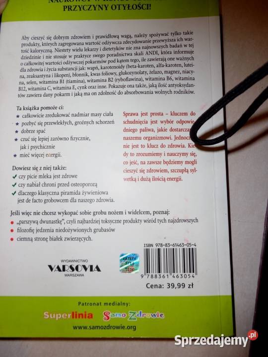 Jedz aby żyć zdrowo Przepisy Joel Fuhrman Skwierzyna