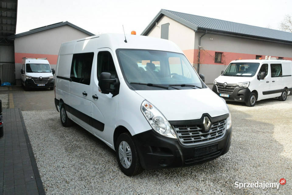 Renault Master średniak 7 osobowy brygadówka Warszawa