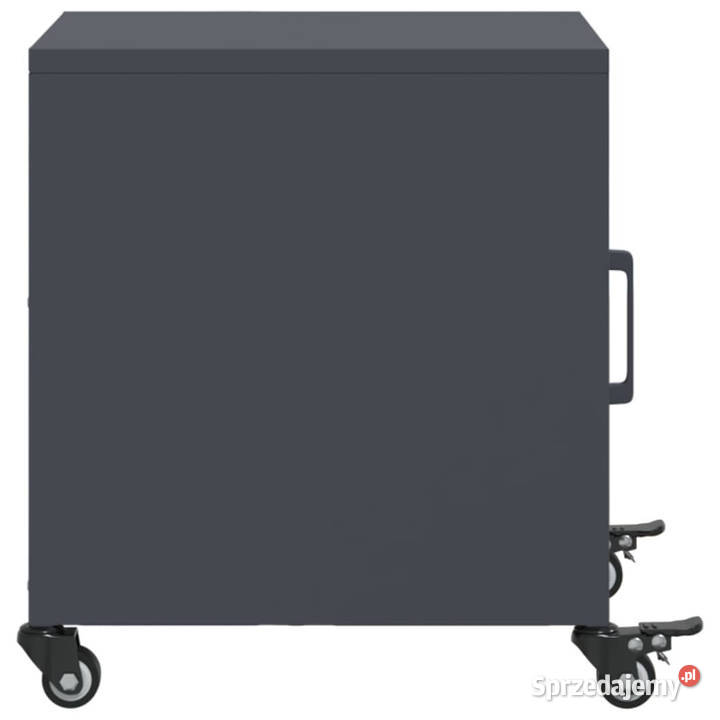 Szafka nocna antracytowa 36x39x435 stal WM846618 mazowieckie