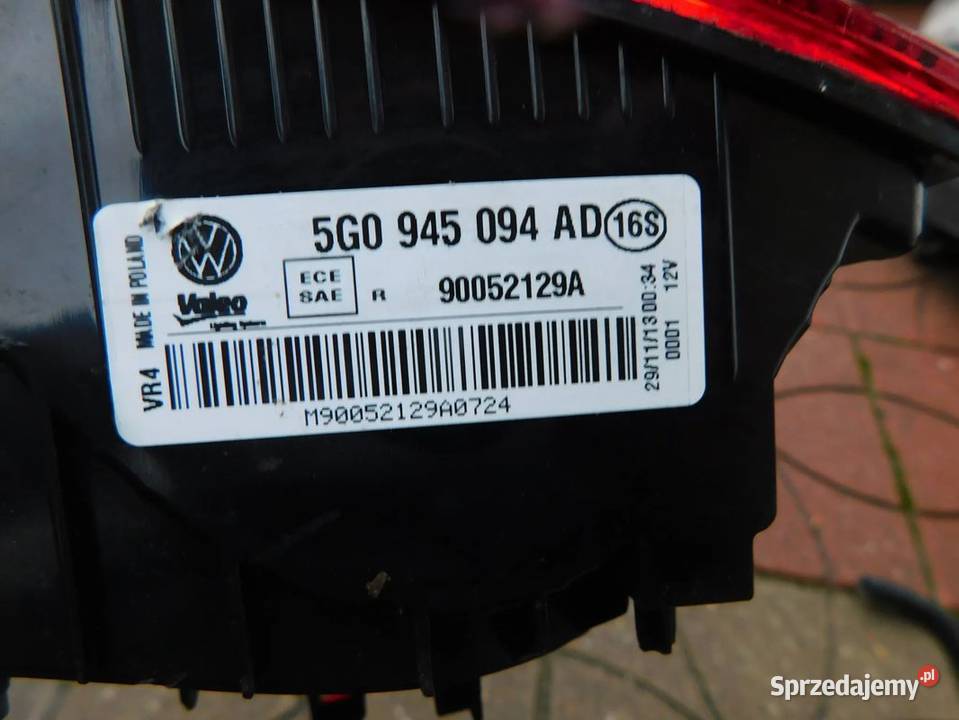 golf VII lampa 34151 WYSYŁKA Żory