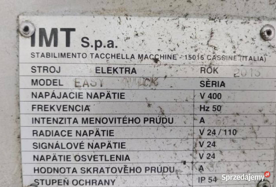 Maszyny Szlifierki Quick 7028970 Legnica