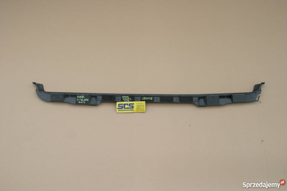 MERCEDES C KLASA W204 ŚLIZG ZDERZAKA TYŁ Karoseria