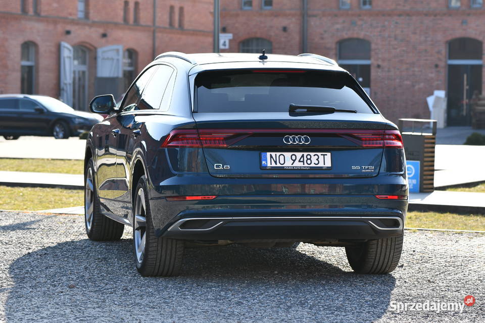 Audi Q8 Quattro 340 30 benzyna Sline salon Rok produkcji 2019