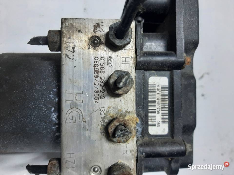 Opel Meriva A FL sterownik pompa ABS 0265800770