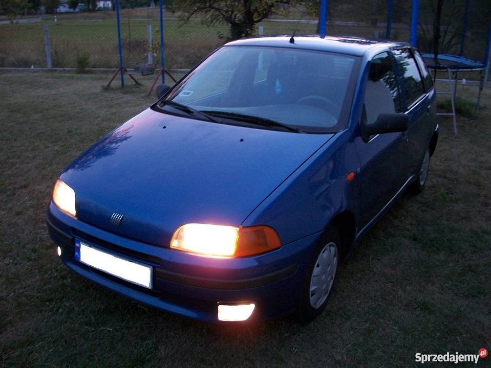 Fiat Punto SX 11 1998 warmińsko-mazurskie Biskupiec-Kolonia Pierwsza