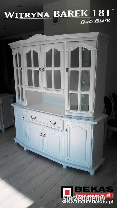 Prześliczny Biały Kredens do Kuchni Salonu Rybnik