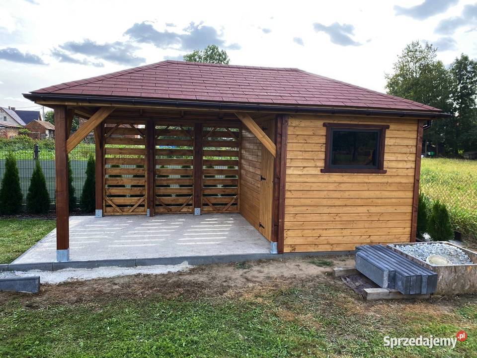 Altana ogrodowa z domkiem narzędziowym 3m x 5m Kraków