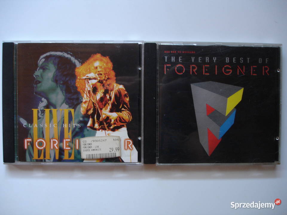 FOREIGNER płyty CD lubuskie Zielona Góra