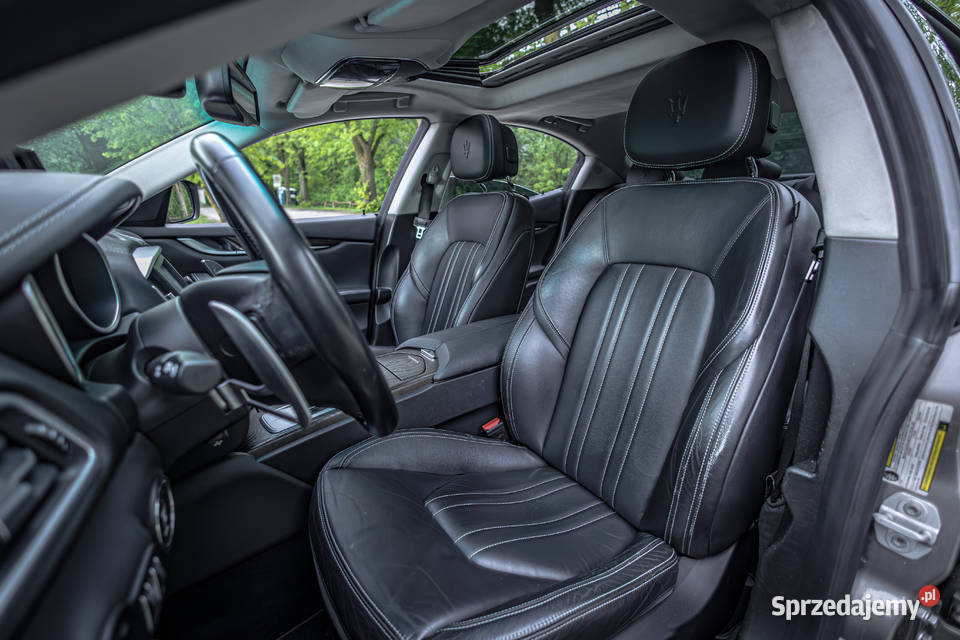 Maserati Ghibli SQ4 4x4 1wszy właściciel 410hp automatyczna Łomianki sprzedam