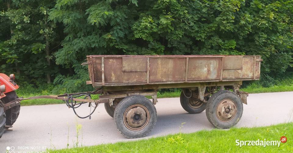 Przyczepa rolnicza wywrotka kiprówka D43 na