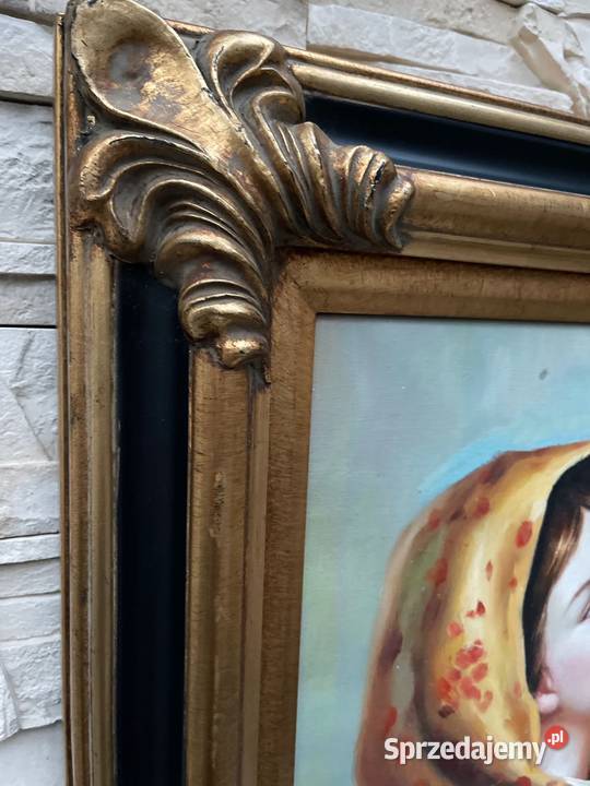 Matka Boża Cyganka obraz drewniana rzeźbiona Bystrzyca Kłodzka sprzedam