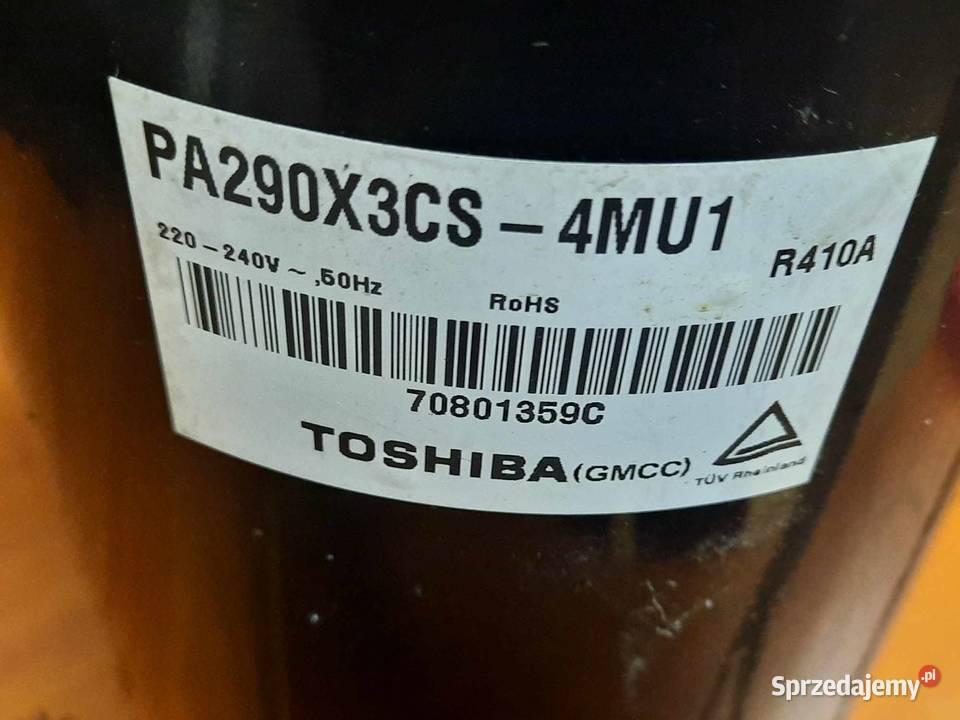 Kompresor klimatyzacji TOSHIBA PA290X3CS4MU1 Poznań