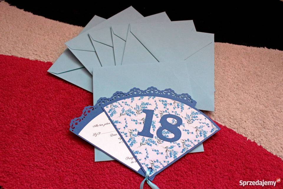 Zaproszenia na 18 urodziny dziewczyn Lubin