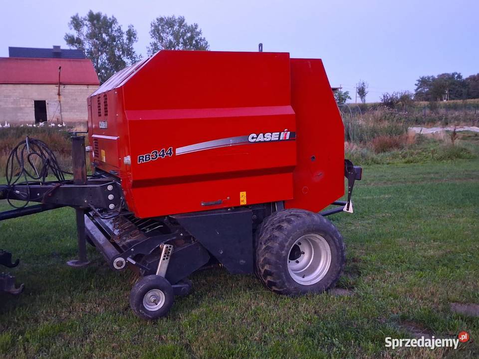 Prasa Case IH RB 344 Sipma Metal Fach Ursus nieuszkodzony Rolujące (belujące) Kartuzy