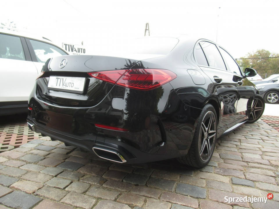 Mercedes C 200 BEZSZKODOWY AMG Kamera Ambient mazowieckie Warszawa