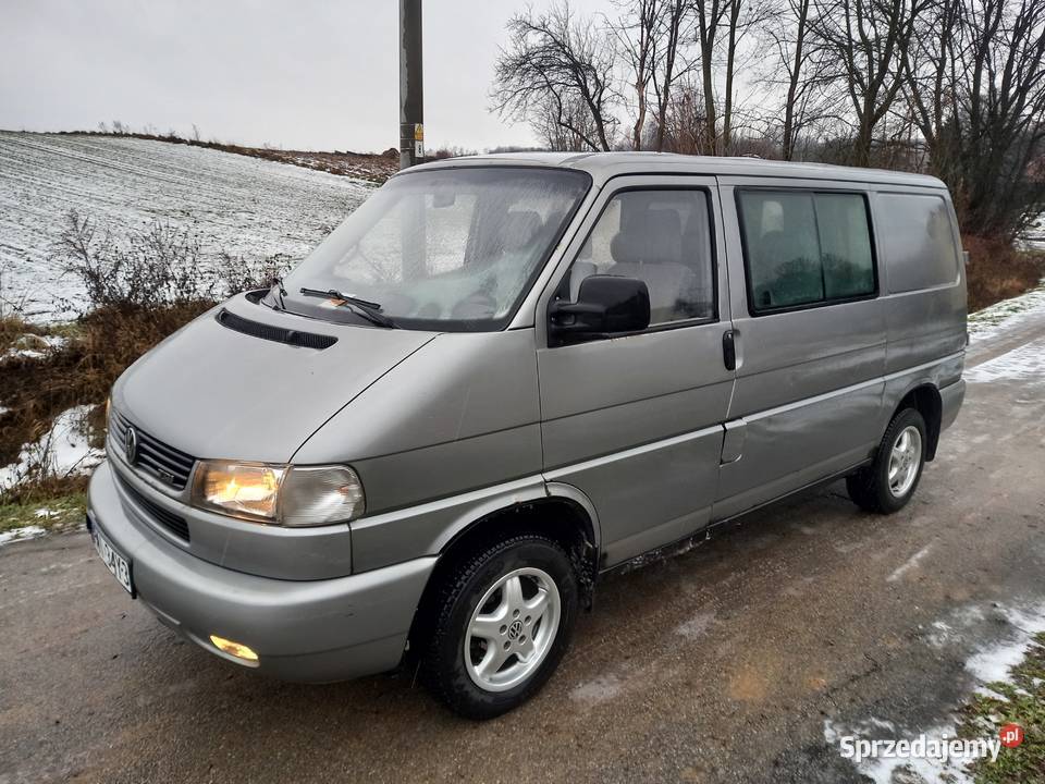 Vw t4 syncro 25 tdi 4x4 klimatyzacja blokada Van / Minibus Miechów