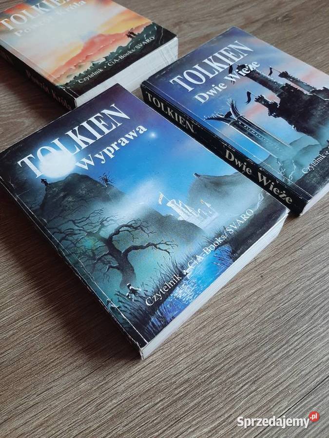 Książki TOLKIENAwydanie 1990 NOWE śląskie Bielsko-Biała sprzedam