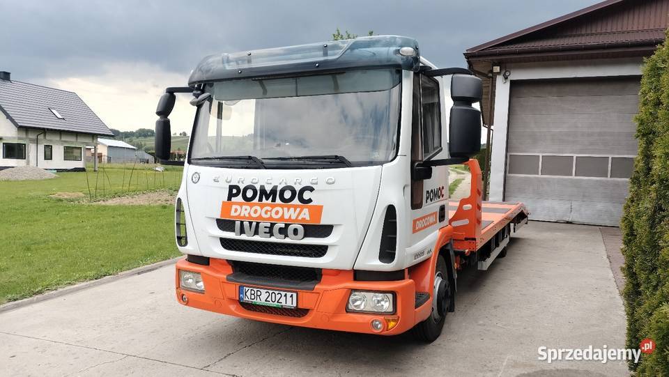 Iveco 100e18 auto laweta pomoc drogowa specjalny 5560kg