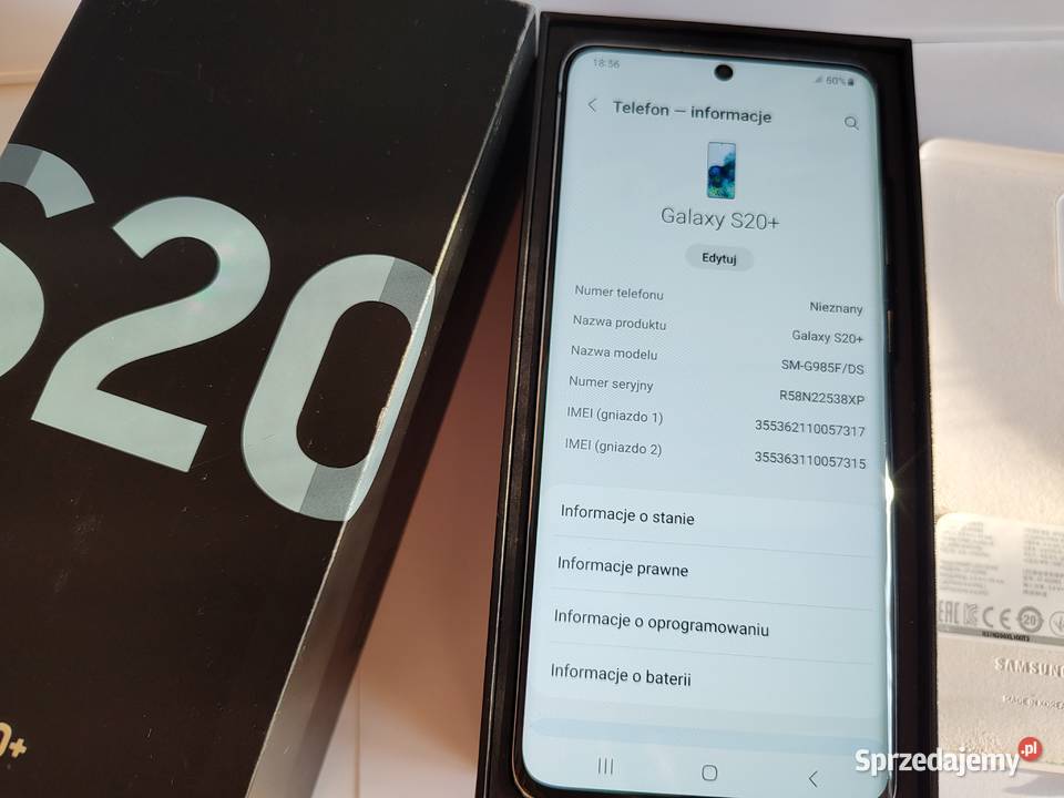 Samsung Galaxy S20 PLUS 8128GB Samsung Lubin