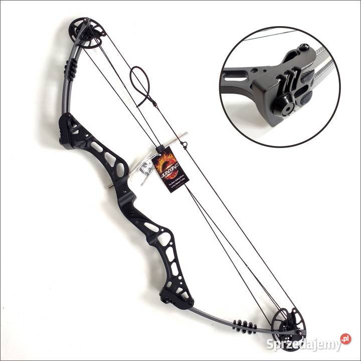 Łuk bloczkowy sportowy zestaw strzały spust Nowy Sącz
