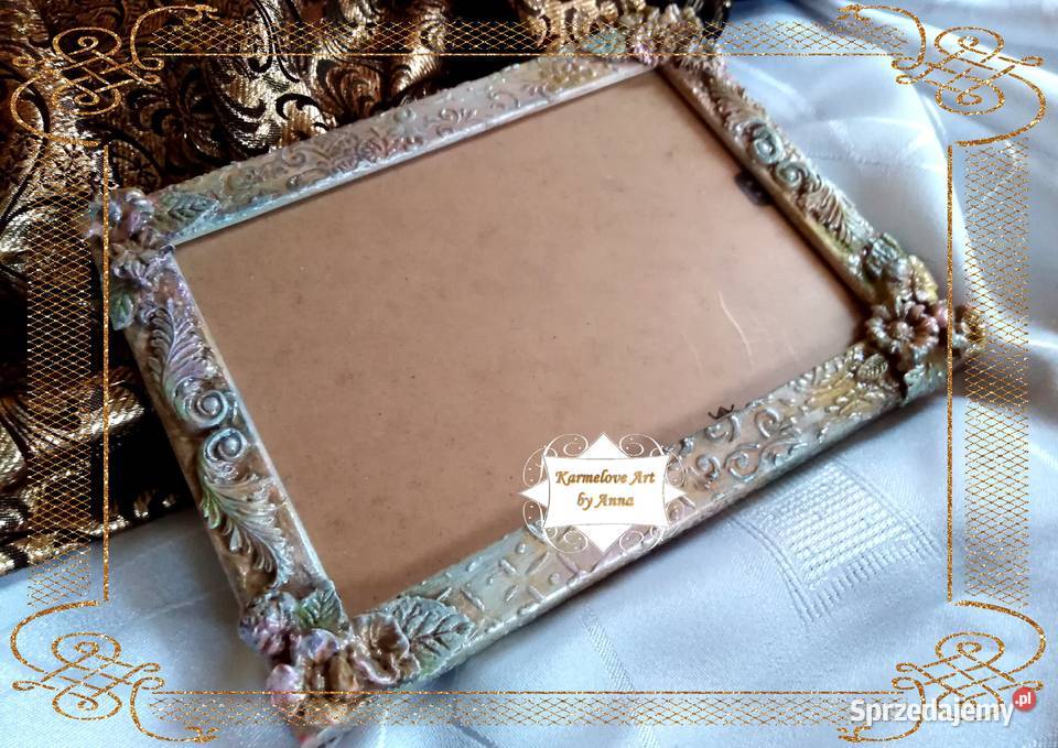 Ramki do zdjęć rękodzieło ornamenty wystrój Warszawa