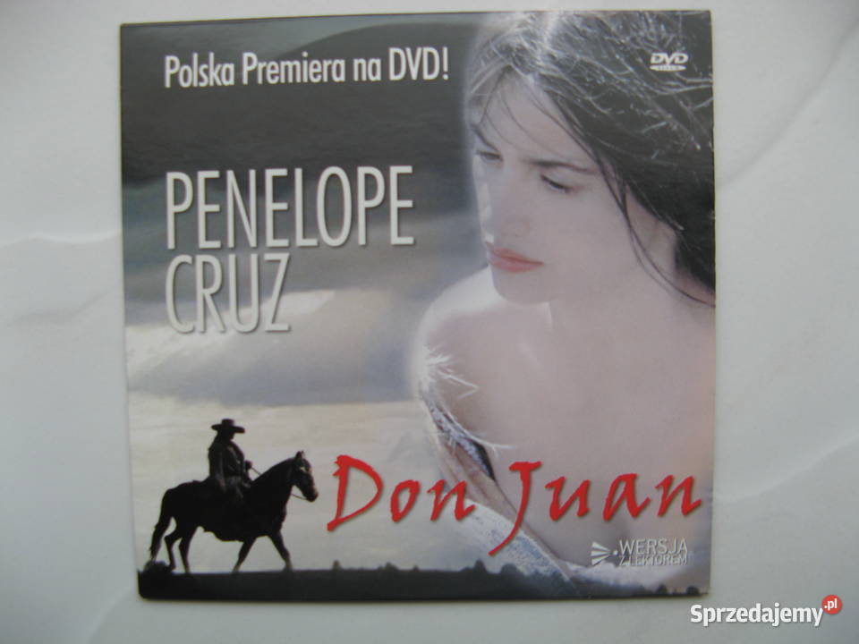 DVD Don Juan Penelope Cruz Filmy wielkopolskie Poznań