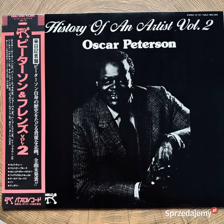 OSCAR PETERSON HISTORY OF AN ARTIST 2 MM JAPAN wielkopolskie Poznań