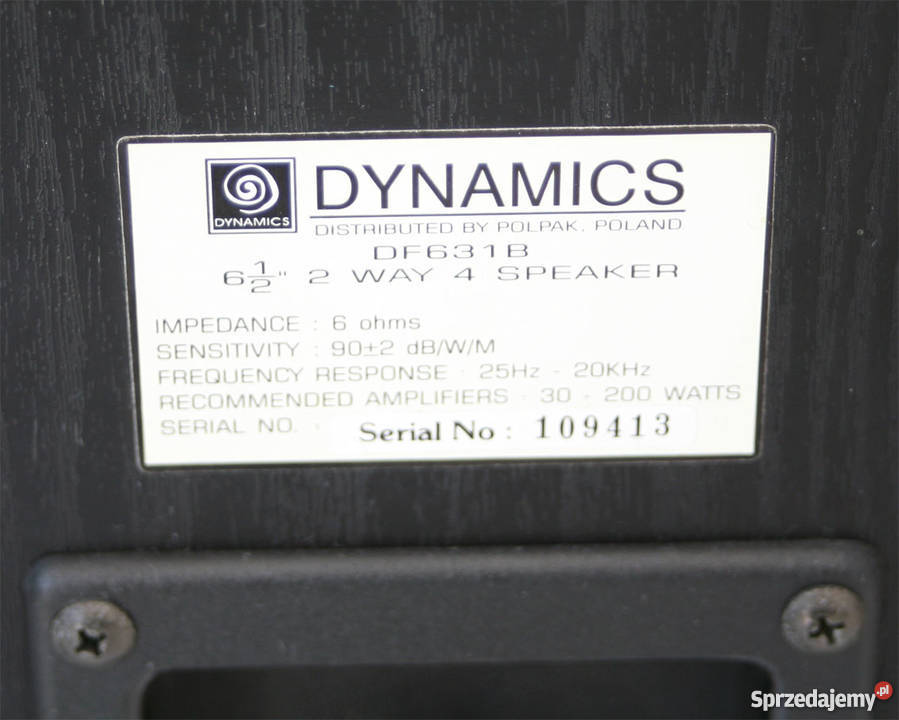 Kolumny podłogowe Dynamics 4 głośniki duże dużo